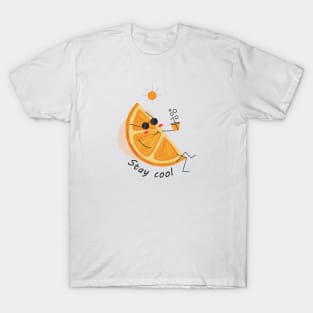 stay cool funny orange puns T-Shirt